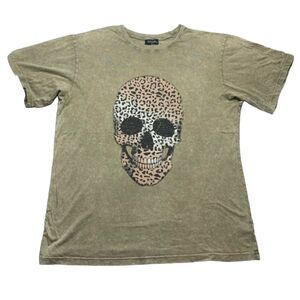 ZUTTER USA skull faded t-shirt